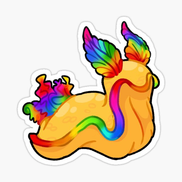 Item preview, RGB Nudibranch (sea lemon) designed and sold by cosmictricks.