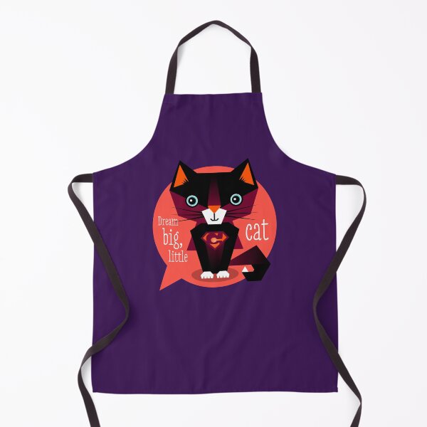 Item preview, Illustration nursery cat - dream big, little cat designed and sold by Pia Kolle.