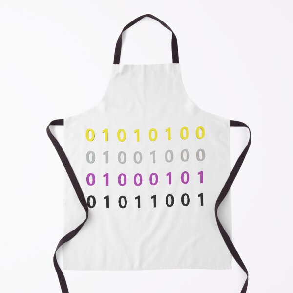 Item preview, Copy of THEY Non-binary binary code designed and sold by Spectrum Perspectives.