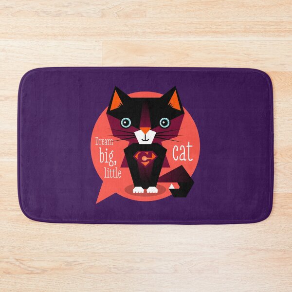 Item preview, Illustration nursery cat - dream big, little cat designed and sold by Pia Kolle.