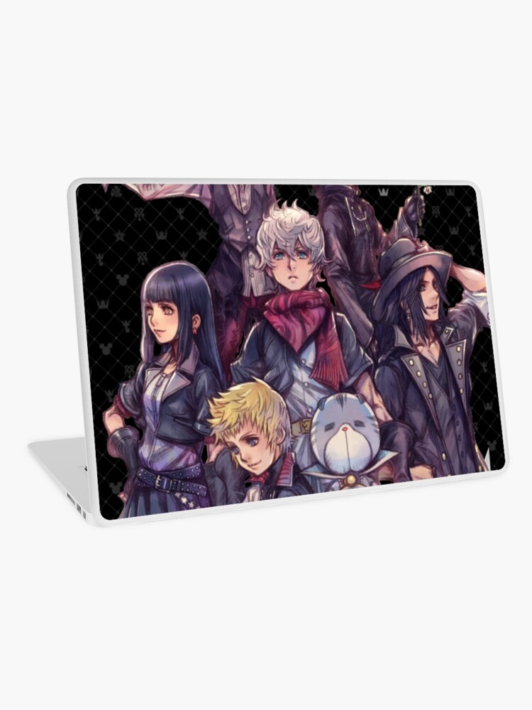 Kingdom Hearts Ux Artwork Laptop Skin By Joader Redbubble