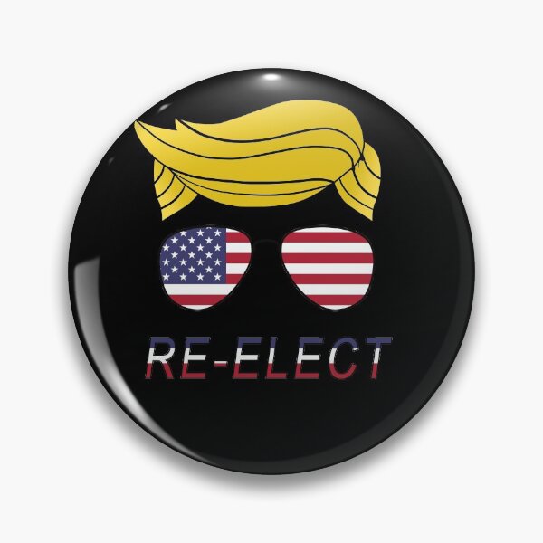 Item preview, Trump Hair USA Flag Patriot Pro Reelect 2024 GOP designed and sold by marinn.