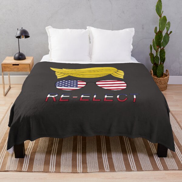 Item preview, Trump Hair USA Flag Patriot Pro Reelect 2024 GOP designed and sold by marinn.