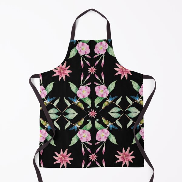 Item preview, Pattern with hummingbird on black designed and sold by sleeperr.