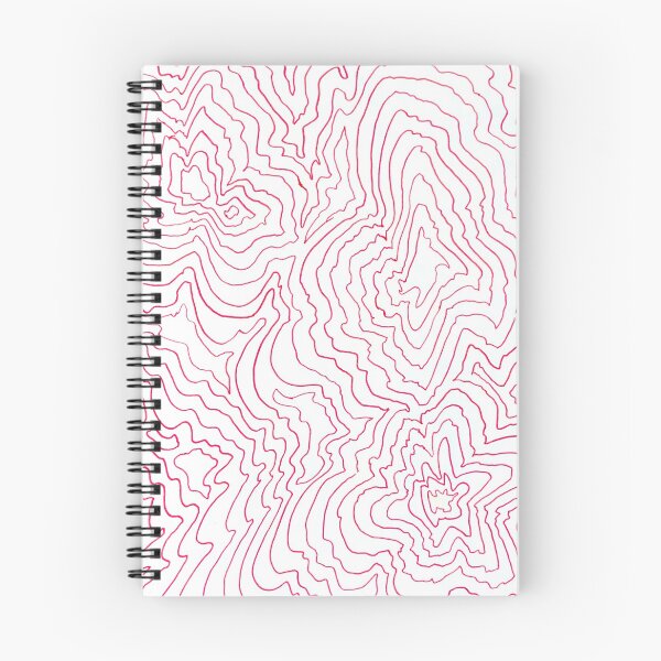 Item preview, trippy abstract red pattern designed and sold by rhinestonerodeo.