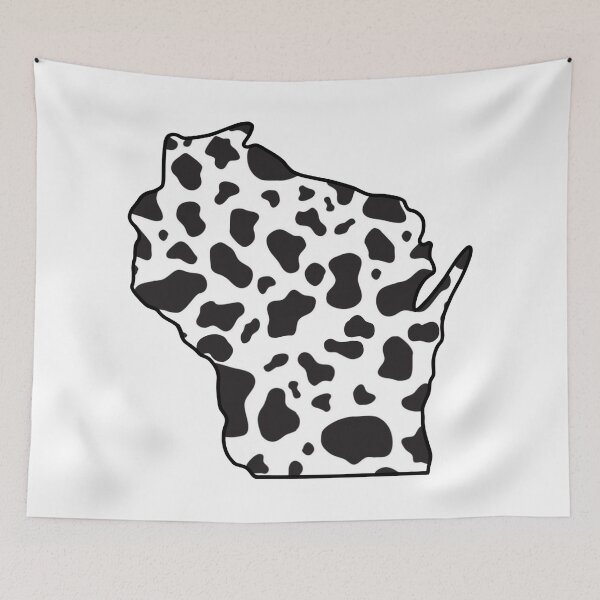 Item preview, Wisconsin Cow Print  designed and sold by alydesigns.
