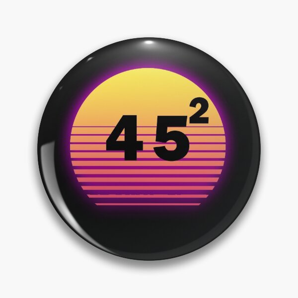 Item preview, Retro Forty-Five Squared Trump 2020 45 Squared Sunset Gift designed and sold by ExprezzDesigns.