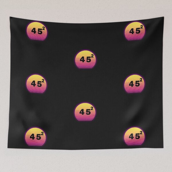 Item preview, Retro Forty-Five Squared Trump 2020 45 Squared Sunset Gift designed and sold by ExprezzDesigns.