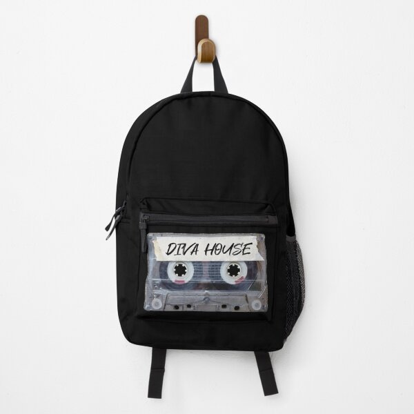 Recorded Music Genre Cassette Old School Diva House Backpack