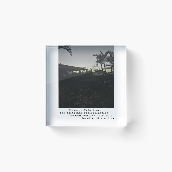 Item preview, Flowers, palm trees and emotional rollercoasters. designed and sold by A12byJKM.