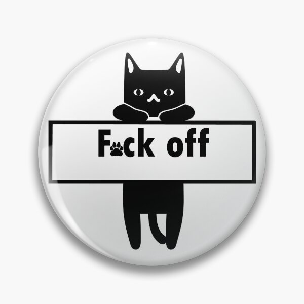 Item preview, F off cat designed and sold by Misschemical.