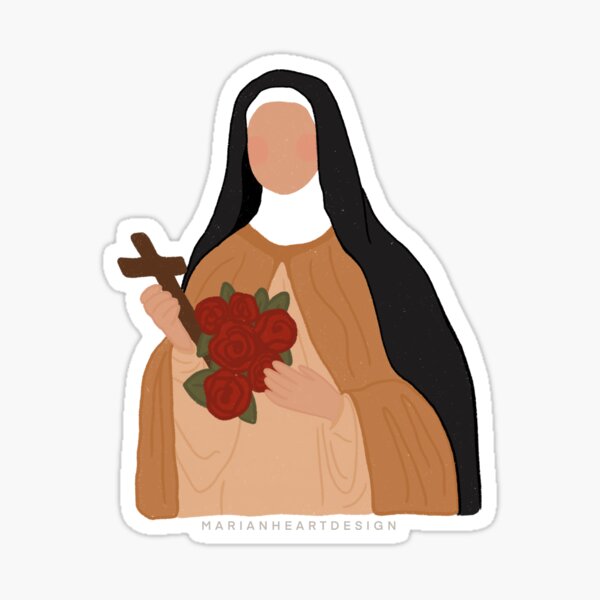 Catholic Sticker Bundle Mother Teresa St. John Paul St. Gianna Beretta St.  Therese Carlo Acutis St. Bernadette st. Josemaria 