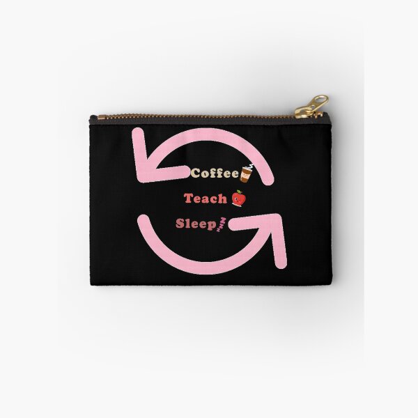 Item preview, Eat sleep coffee teach repeat designed and sold by TshirtTyou.