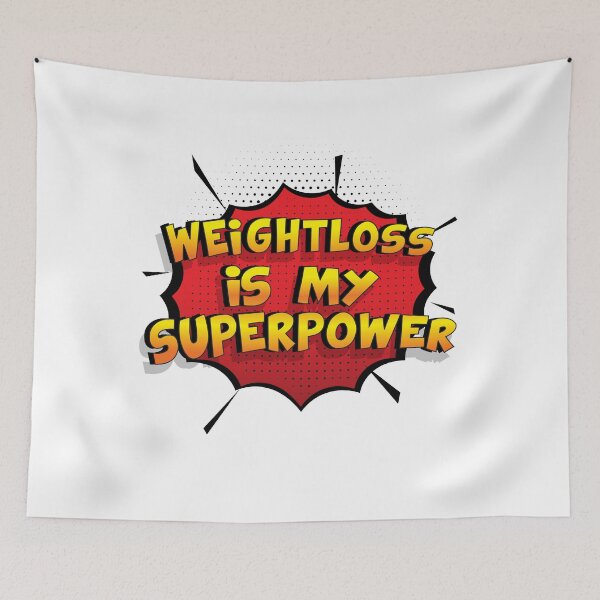Item preview, Weightloss is my Superpower Funny Design Weightloss Gift designed and sold by Custom365.