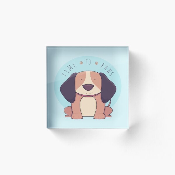 TIME 2 PAWS Acrylic Block