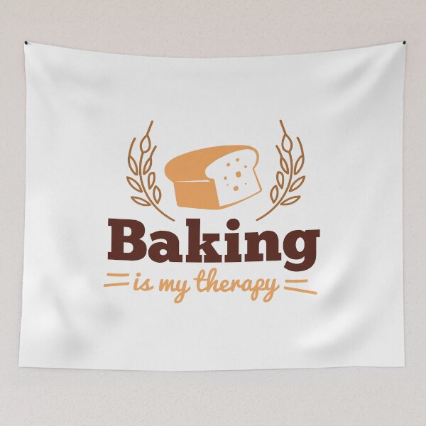 Item preview, Baking Is My Therapy, Gift For Father, Gift For Fathers, Gift For Dad, Gift For Daddy designed and sold by KOURCHAL ART.