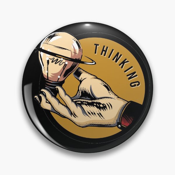 Item preview, Just Thinking Inspirational Motivational Design designed and sold by popotamfriends.