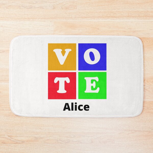 Item preview, Vote Alice designed and sold by majeed10.