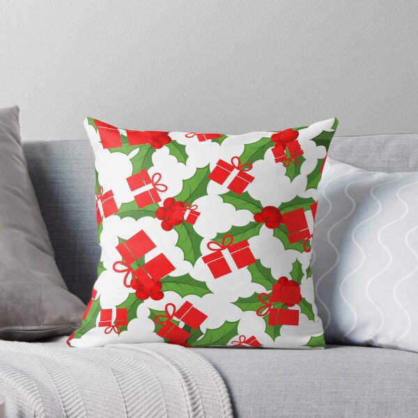 Item preview, Christmas Season Colorful Mistletoe and Gift Pattern designed and sold by Dream Wear.