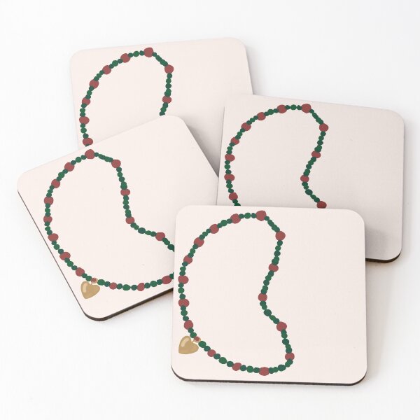 Item preview, Christmas Cute Beaded Bracelet With Dangling Heart! designed and sold by ravenmandyshop.