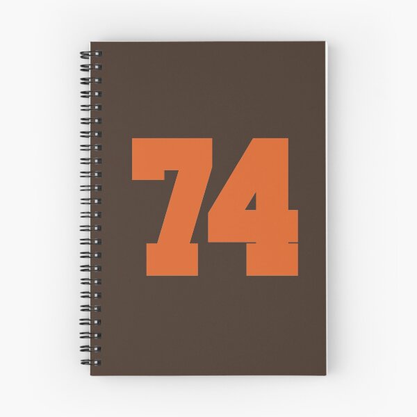 Item preview, 74 Number Cleveland Sports Seventy-Four Brown Jersey designed and sold by HelloFromAja.