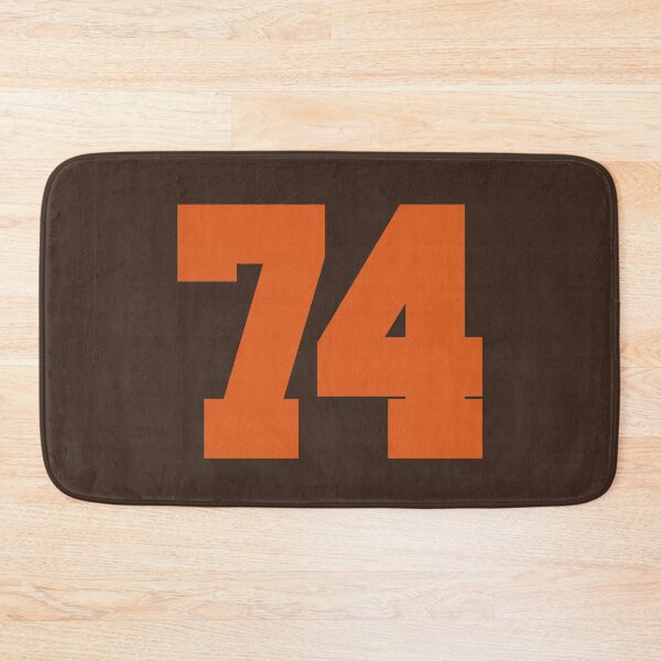 Item preview, 74 Number Cleveland Sports Seventy-Four Brown Jersey designed and sold by HelloFromAja.