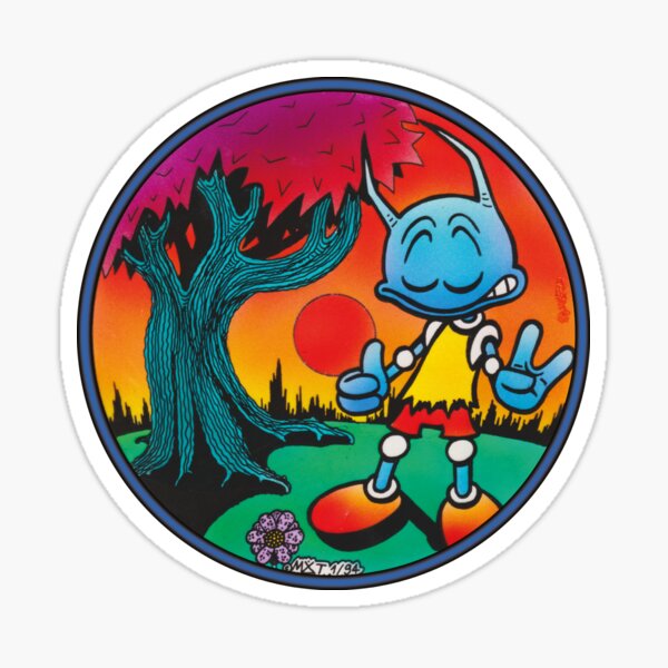 Cool alien Sticker