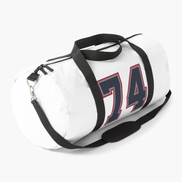 Item preview, 74 Navy Grey Red Sports Number Seventy-Four designed and sold by HelloFromAja.