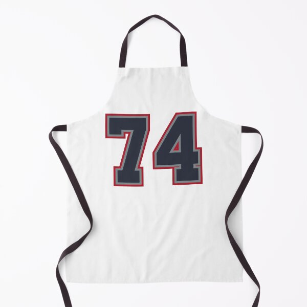 Item preview, 74 Navy Grey Red Sports Number Seventy-Four designed and sold by HelloFromAja.