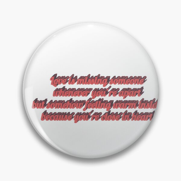 Item preview, Long Distance Relationship LDR Quotes designed and sold by artworkbyrihen.