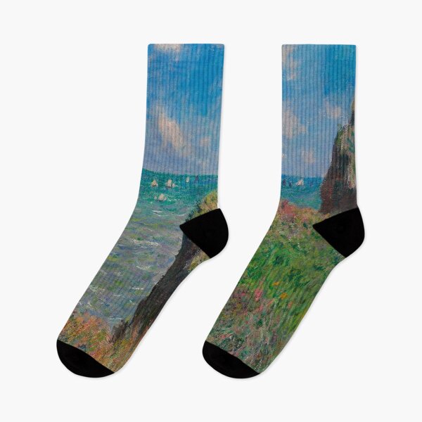 Item preview, The Cliff Walk at Pourville-Claude Monet designed and sold by LexBauer.