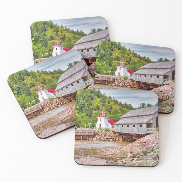 Item preview, Covered Bridge at St Martins Harbour, New Brunswick T-Shirt designed and sold by colorfulbundles.
