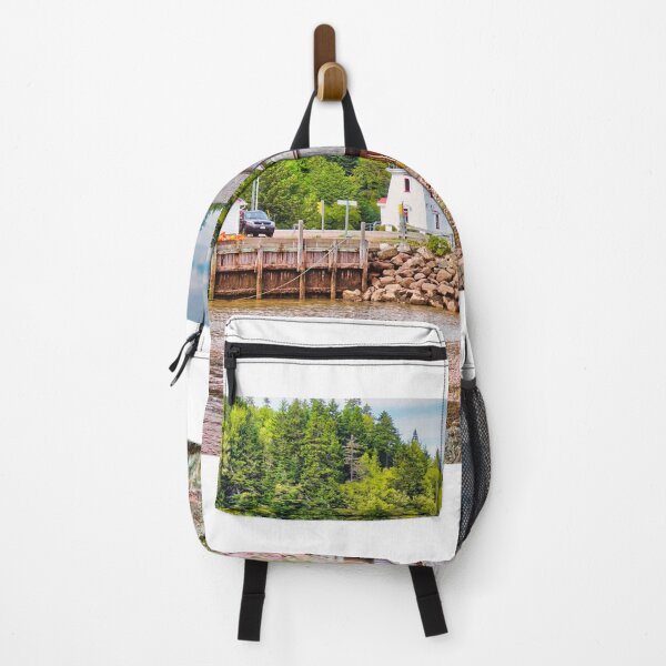 Item preview, Covered Bridge at St Martins Harbour, New Brunswick T-Shirt designed and sold by colorfulbundles.