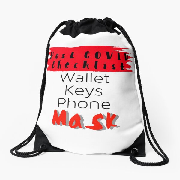 Item preview, Post COVID checklist lockdown humour designed and sold by AMSonArt.