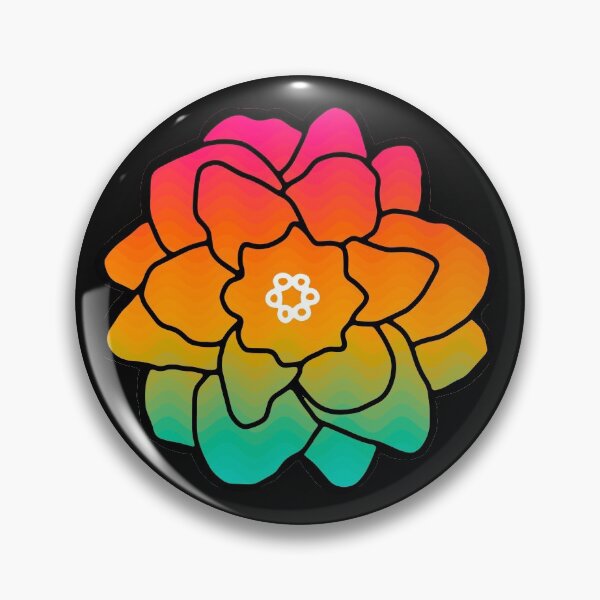 Aperçu de l'œuvre Vagues de fleurs dégradées créée et vendue par subtlecuddle.