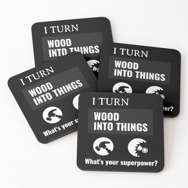 Item preview, Woodworker - I turn wood into things designed and sold by equilibrum08.