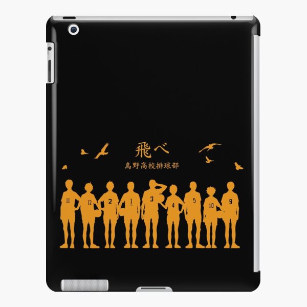 Haikyuu!! - Karasuno black/orange iPad Snap Case