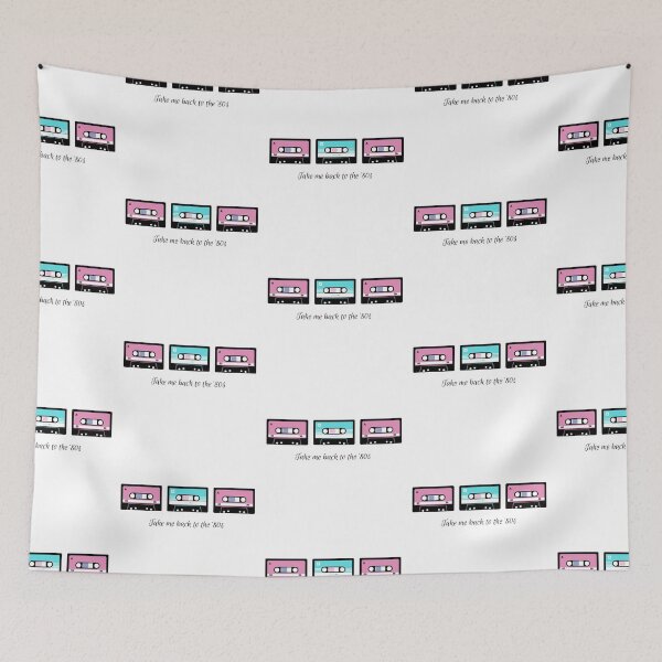 Item preview, take me back to the '80s pink and blue designed and sold by LannisterOnMars.