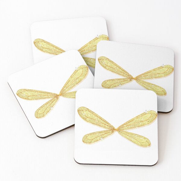 Item preview, Fantasy Dragonfly Fairy Wings Back Texture Nature Fairy Tales Gold designed and sold by Jolly-Yosei.