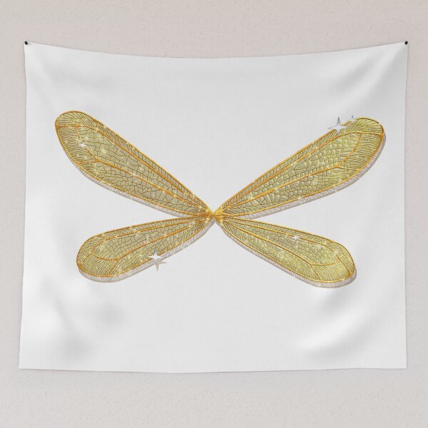 Item preview, Fantasy Dragonfly Fairy Wings Back Texture Nature Fairy Tales Gold designed and sold by Jolly-Yosei.