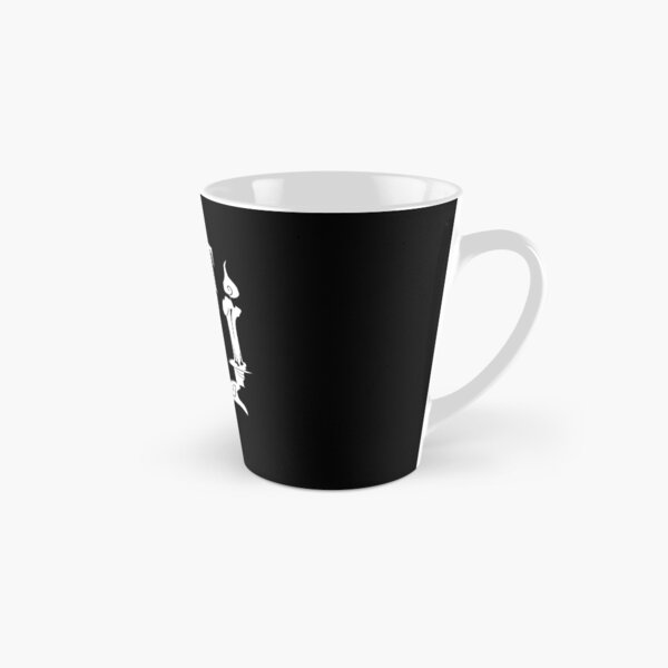 Fright Night NOLA Logo noir sur blanc. Mug long