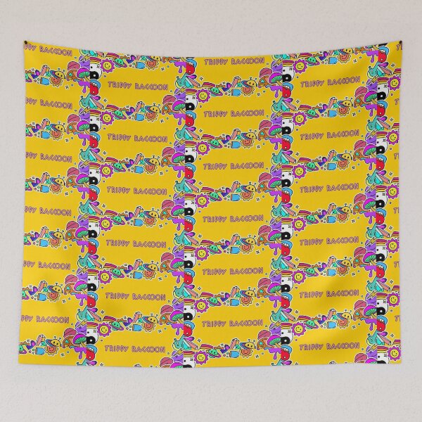 Item preview, Trippy Raccoon rainbow designed and sold by Got-Ya-Bak.