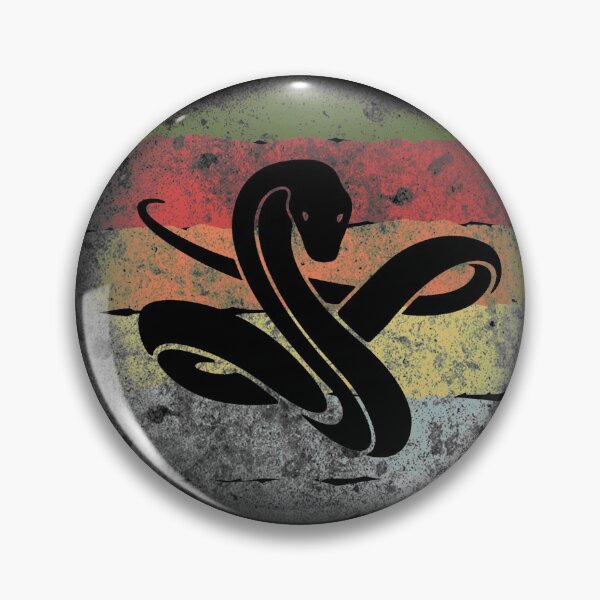 Item preview, Snake Retro Silhouette Cobra Phyton Viper Adder Reptile Animal Gift designed and sold by Style4You24.