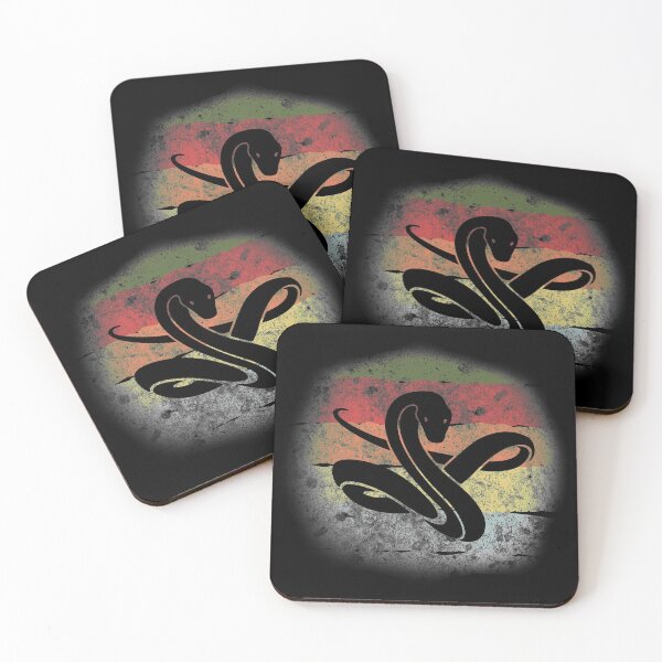 Item preview, Snake Retro Silhouette Cobra Phyton Viper Adder Reptile Animal Gift designed and sold by Style4You24.