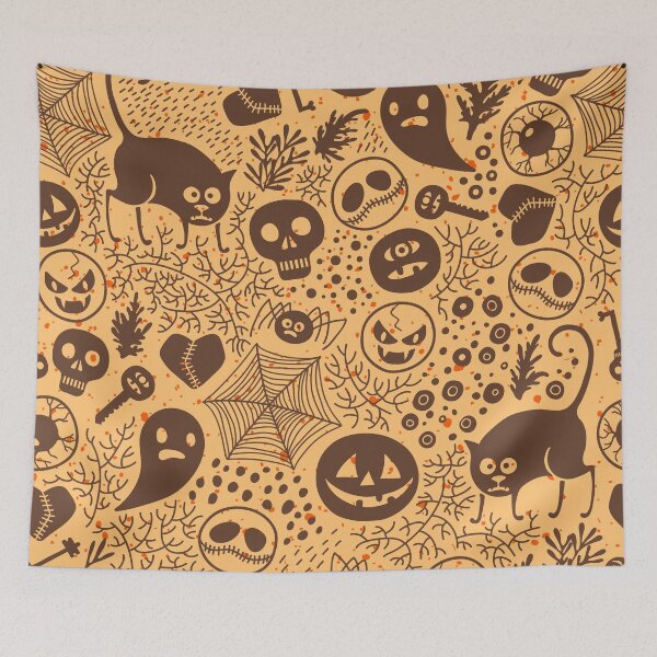 Item preview, Halloween pattern designed and sold by eDigi-Arts.