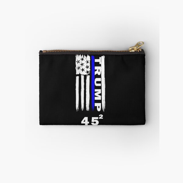 Item preview, 45 Squared Trump 2020 Thin Blue Line Vintage American Flag designed and sold by ExprezzDesigns.