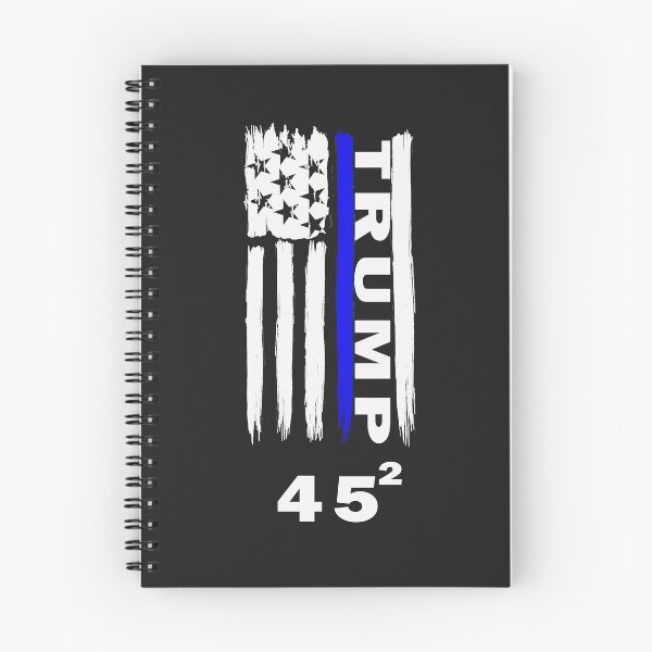 Item preview, 45 Squared Trump 2020 Thin Blue Line Vintage American Flag designed and sold by ExprezzDesigns.