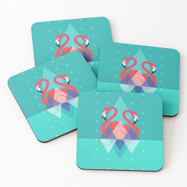 Item preview, Birds - Pink Flamingos designed and sold by Pia Kolle.