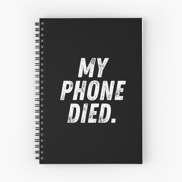 Item preview, White Lies My Phone Died designed and sold by Sunny Collections.
