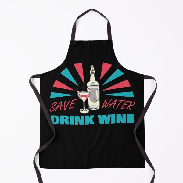 Item preview, SAVE WATER DRINK WINE - TOAST designed and sold by Dwarf-Monkey.